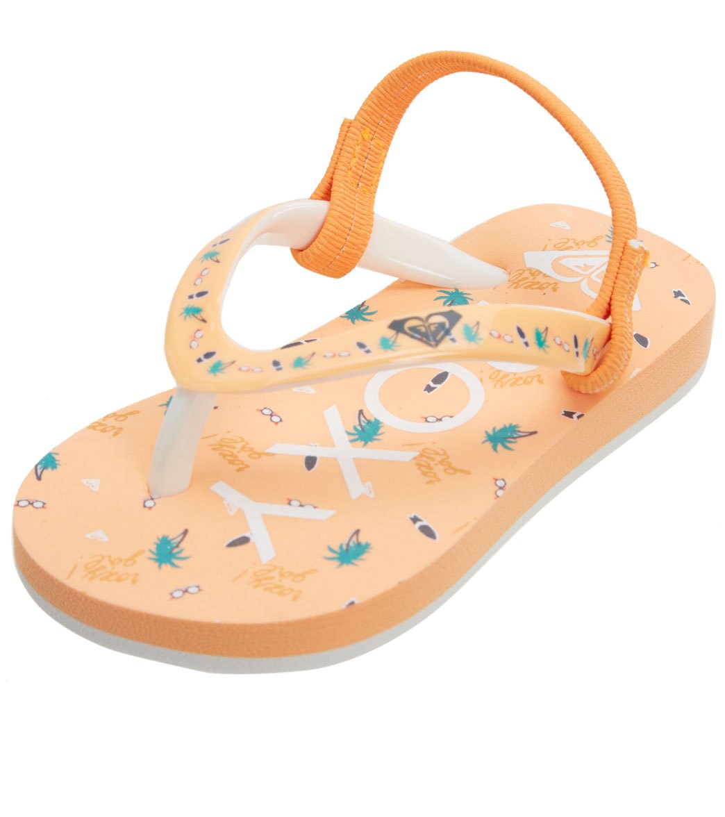 Roxy Girls' Pebbles VI Sandal (Toddler)