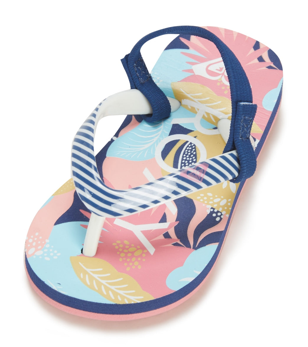 Roxy Girls' Pebbles VI Sandal (Toddler)