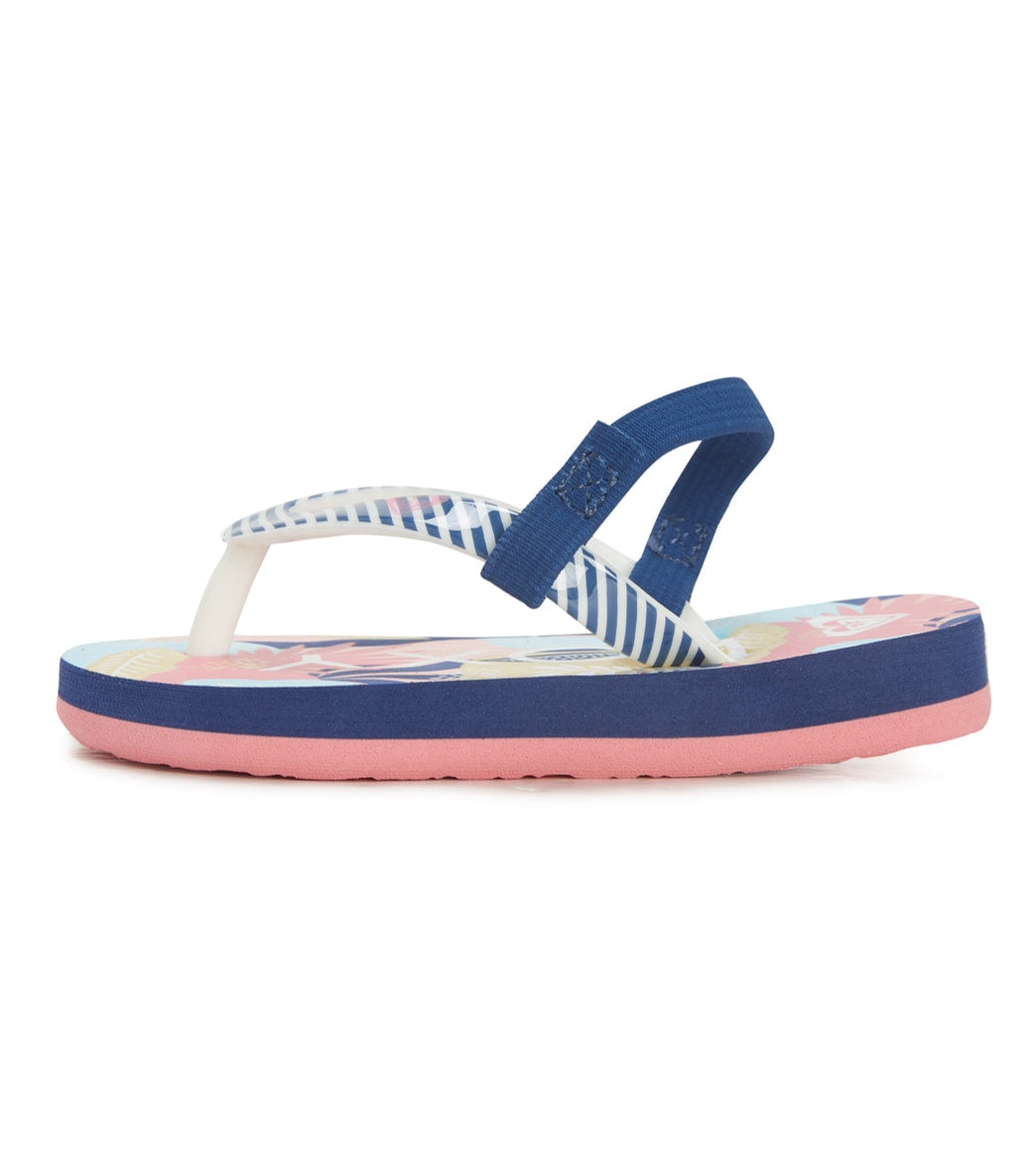 Roxy Girls' Pebbles VI Sandal (Toddler)