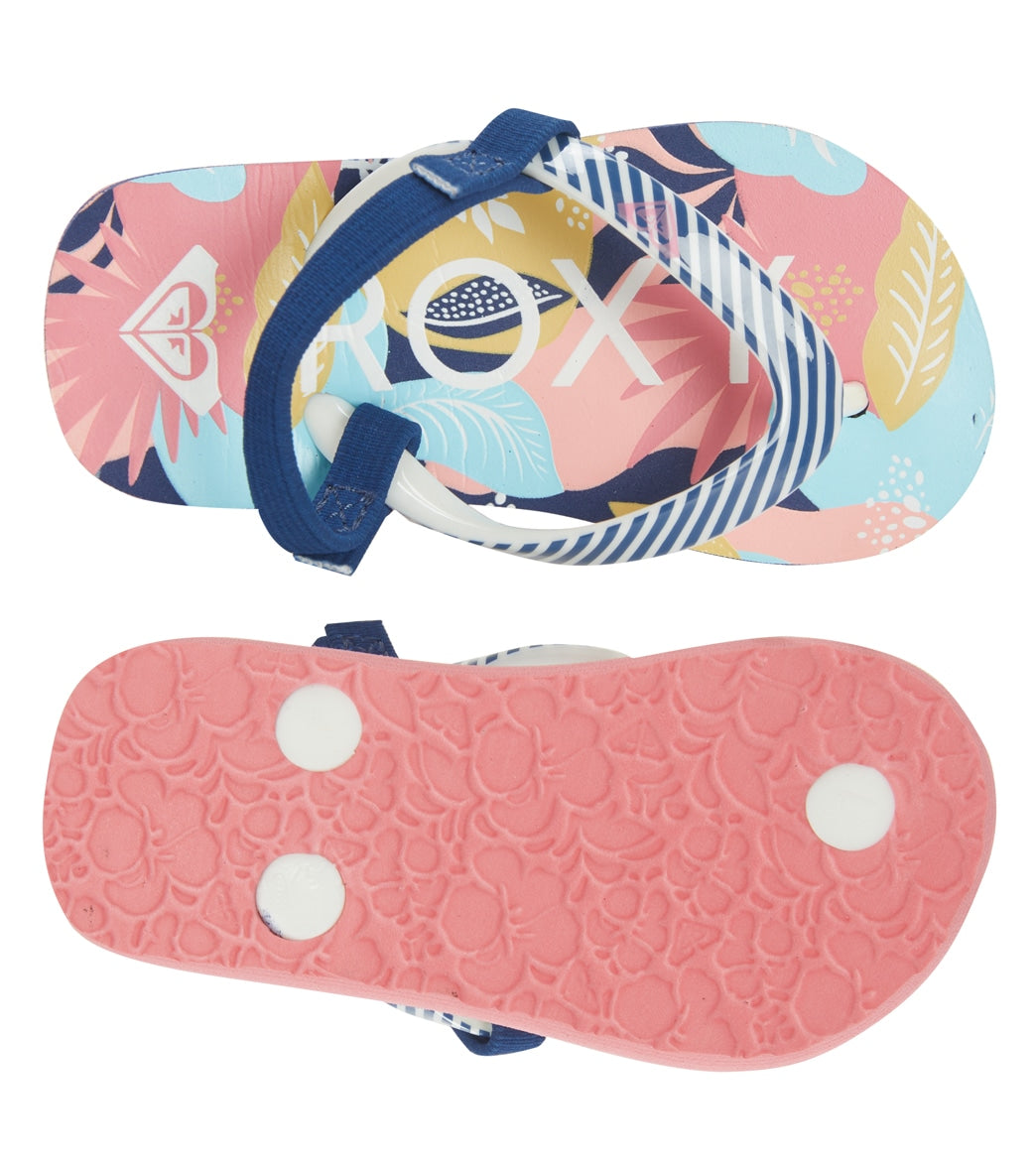 Roxy Girls' Pebbles VI Sandal (Toddler)