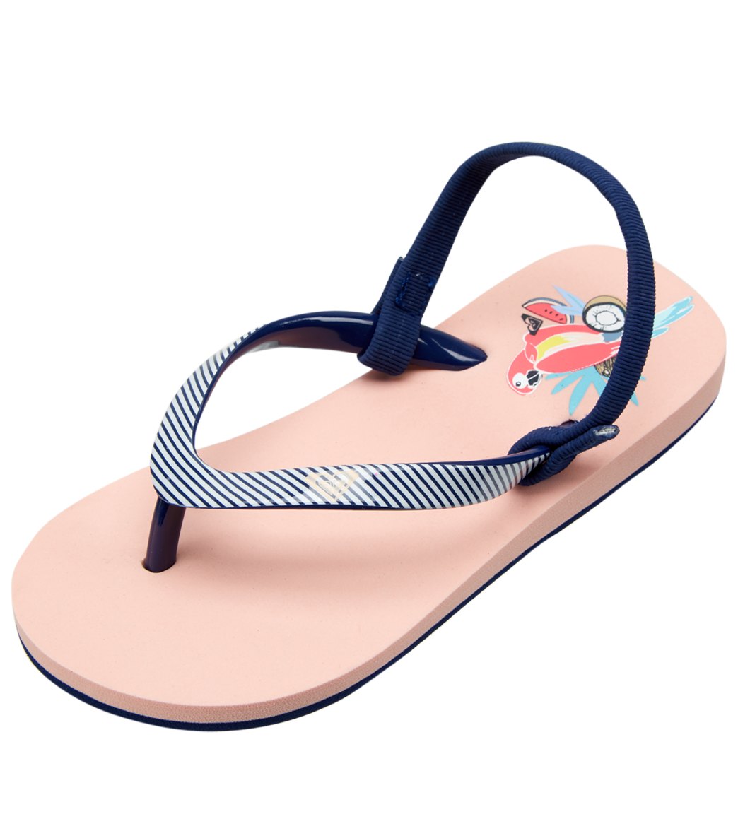 Roxy Girls' Pebbles VI Sandal (Toddler)