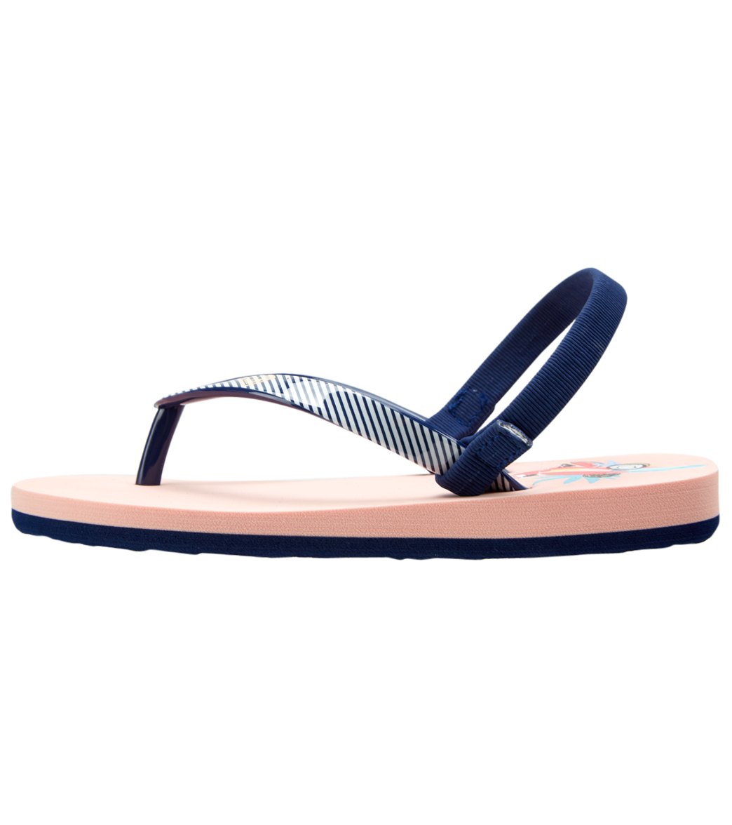 Roxy Girls' Pebbles VI Sandal (Toddler)