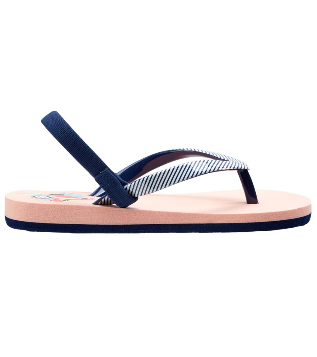 Roxy Girls' Pebbles VI Sandal (Toddler)
