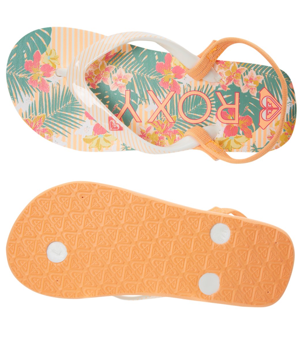 Roxy Girls' Pebbles VI Sandal (Toddler)