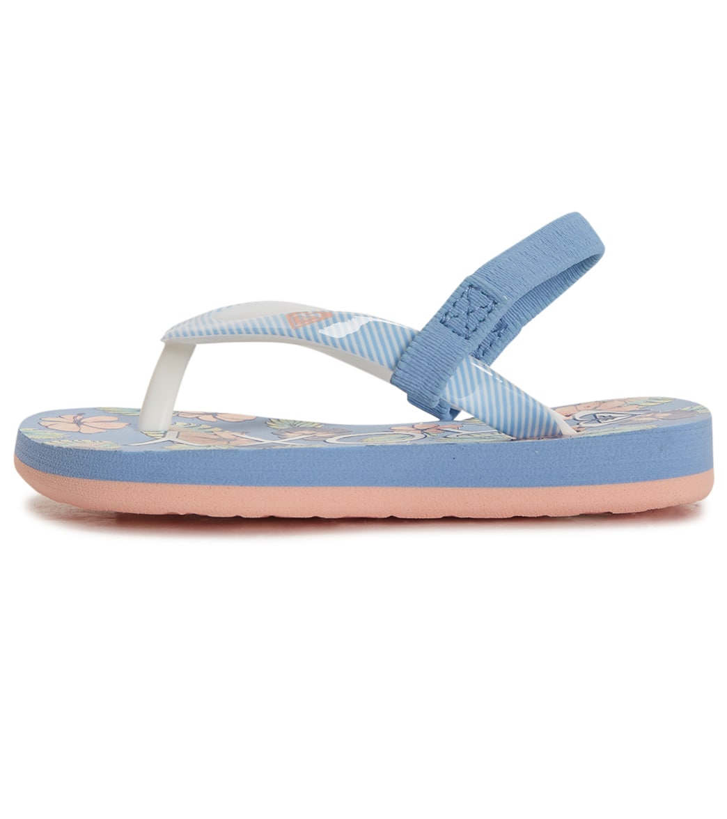 Roxy Girls' Pebbles VI Sandal (Toddler)