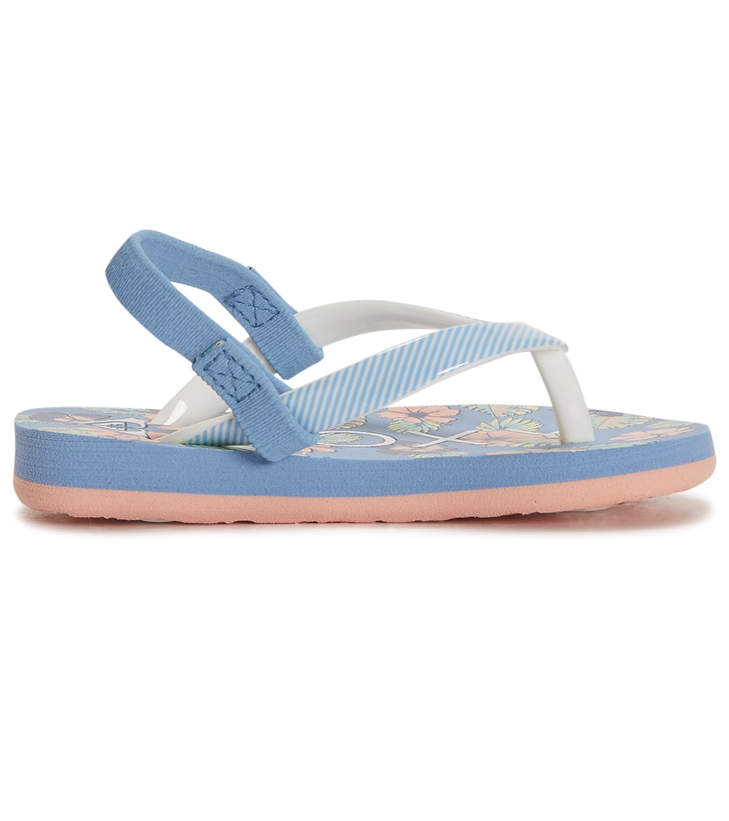 Roxy Girls' Pebbles VI Sandal (Toddler)