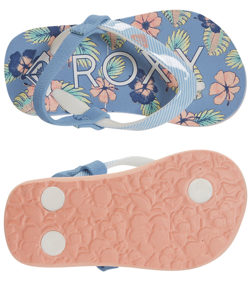 Roxy Girls' Pebbles VI Sandal (Toddler)