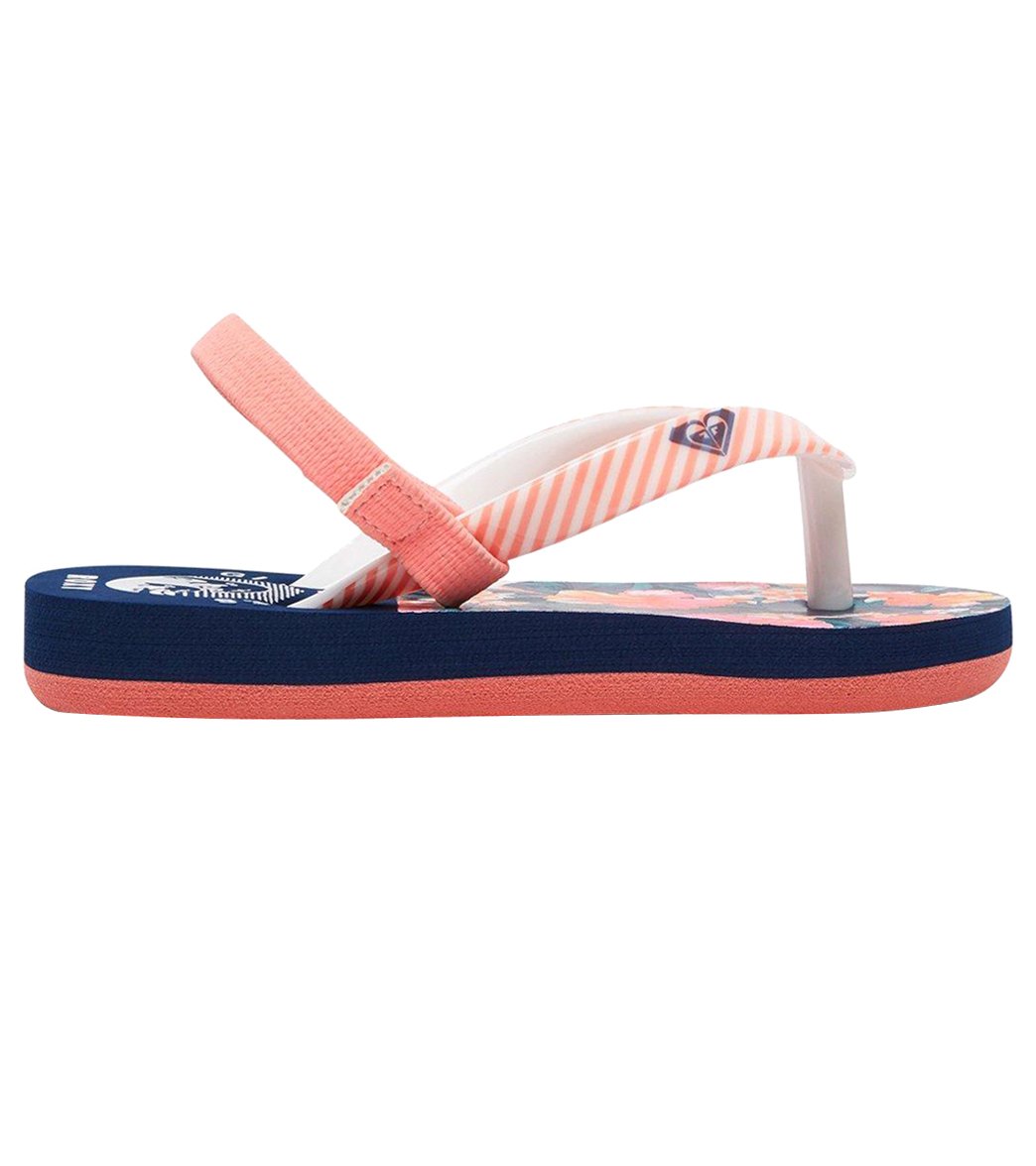 Roxy Girls' Pebbles VI Sandal (Toddler)
