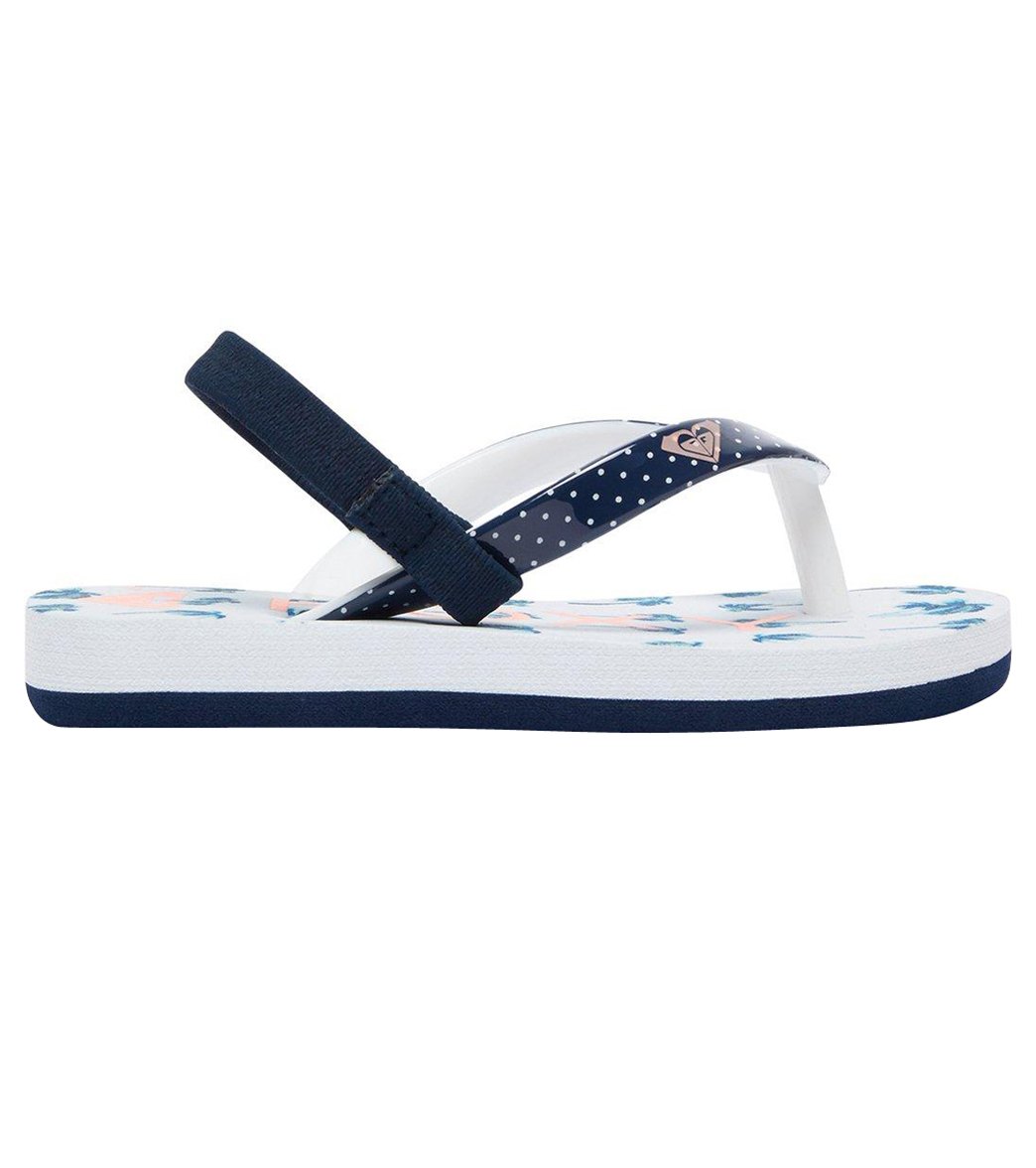 Roxy Girls' Pebbles VI Sandal (Toddler)