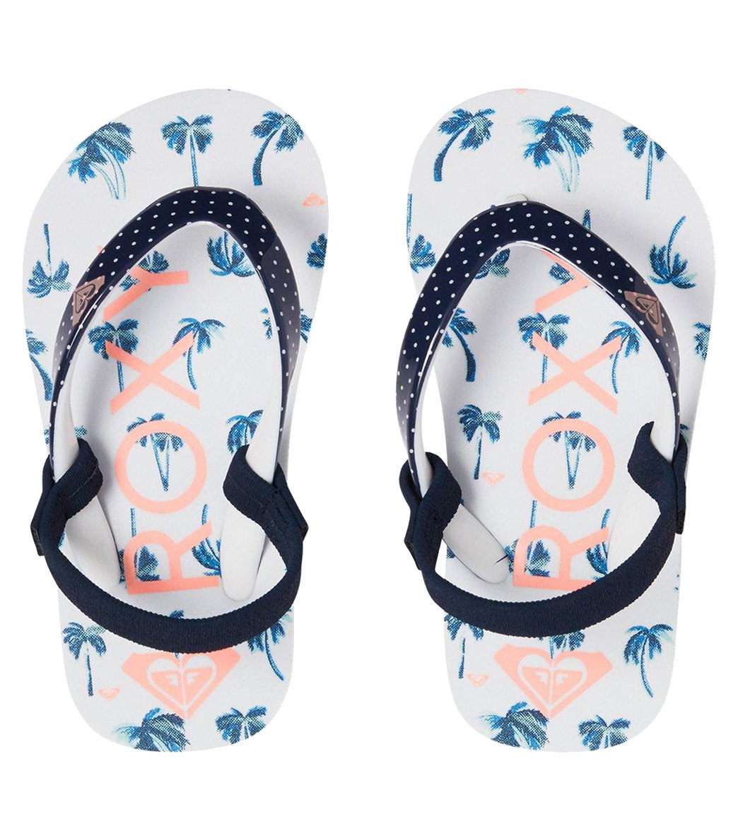Roxy Girls' Pebbles VI Sandal (Toddler)