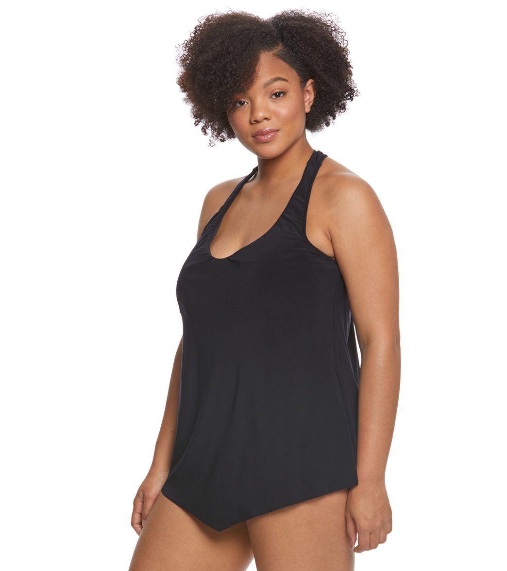 Magicsuit by Miraclesuit Plus Size Taylor Tankini Top
