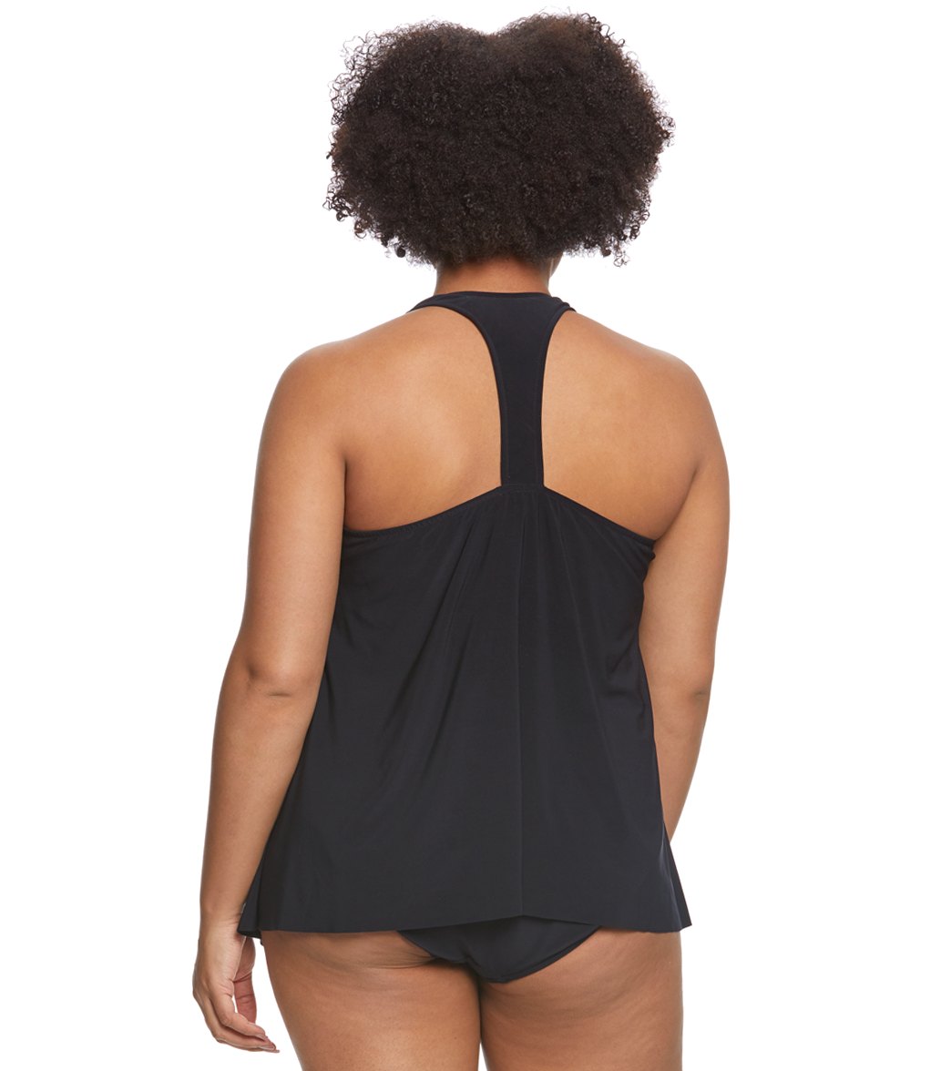 Magicsuit by Miraclesuit Plus Size Taylor Tankini Top