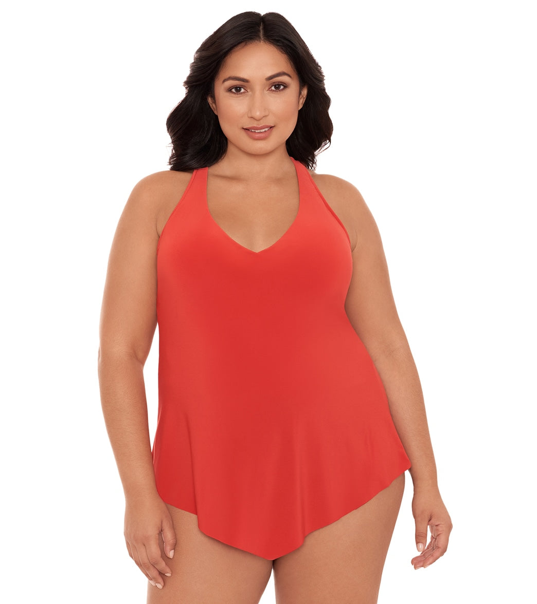 Magicsuit by Miraclesuit Plus Size Taylor Tankini Top