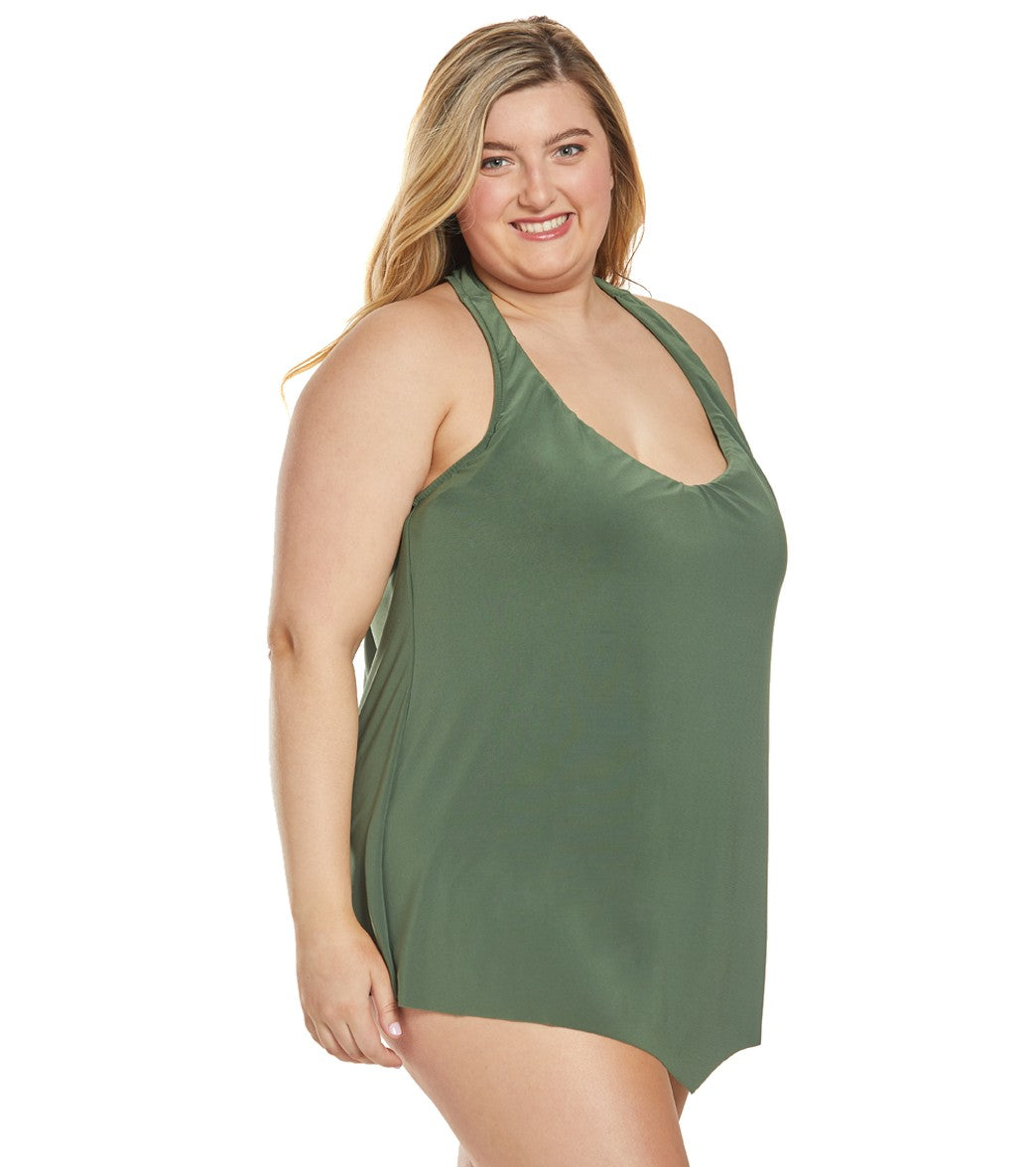 Magicsuit by Miraclesuit Plus Size Taylor Tankini Top