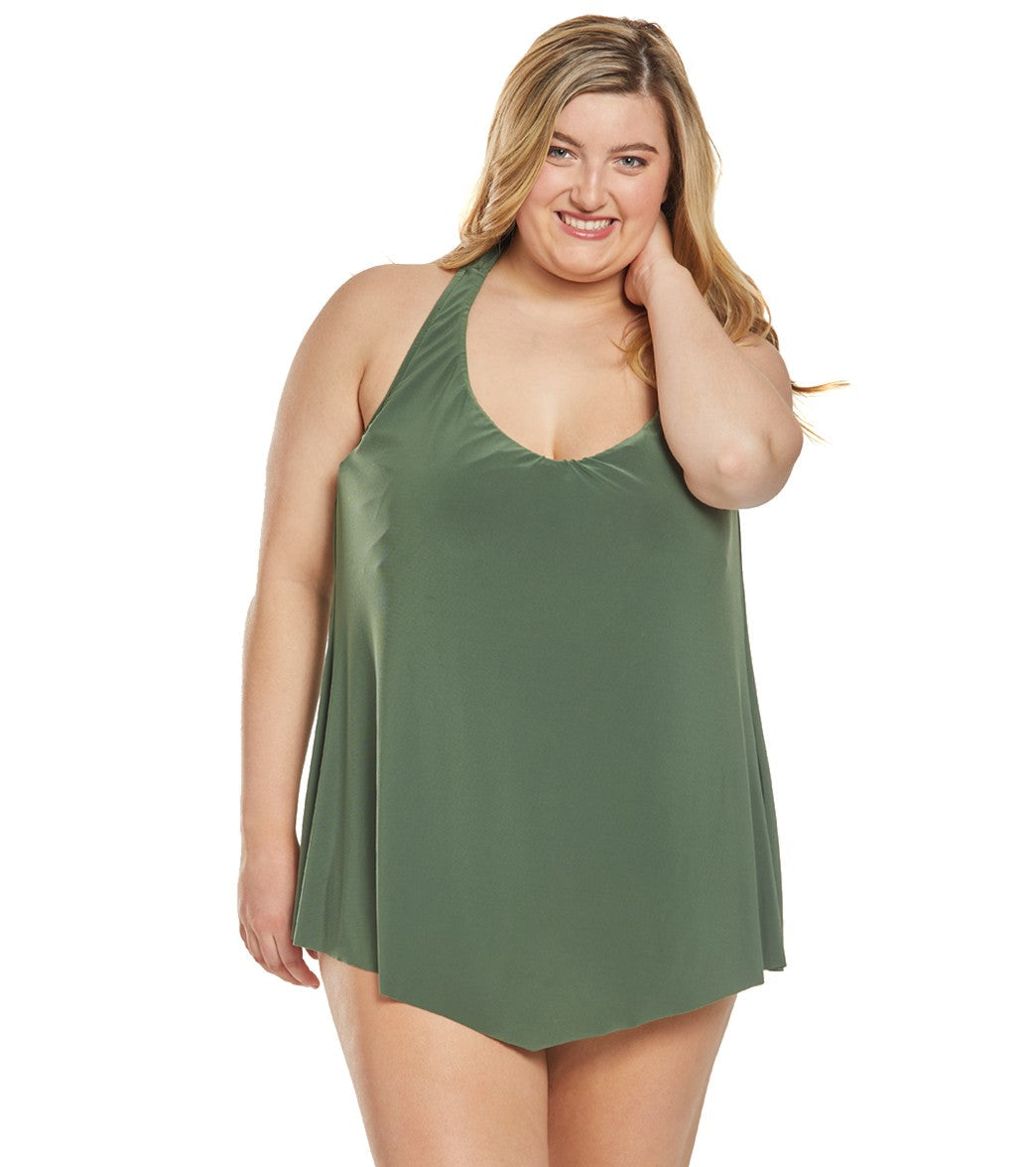 Magicsuit by Miraclesuit Plus Size Taylor Tankini Top