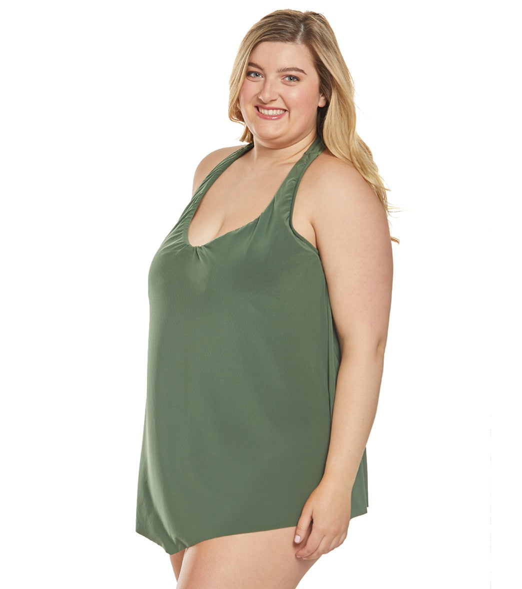 Magicsuit by Miraclesuit Plus Size Taylor Tankini Top