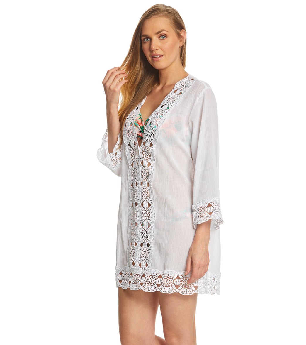 La Blanca Island Fare V-Neck Tunic