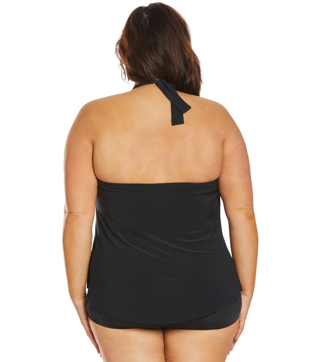 Magicsuit by Miraclesuit Plus Size Sophie Tankini Top