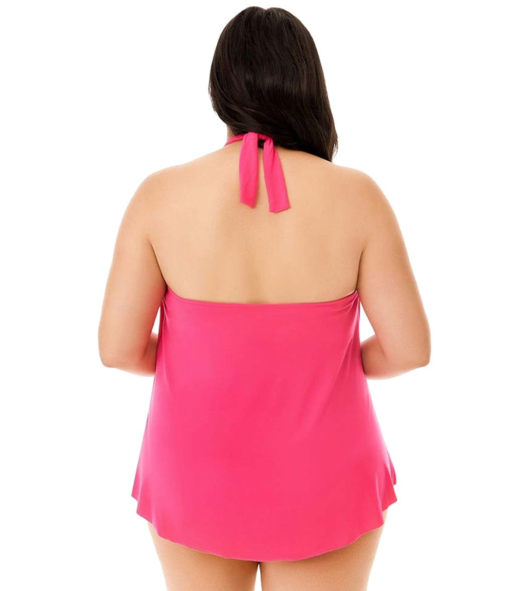 Magicsuit by Miraclesuit Plus Size Sophie Tankini Top