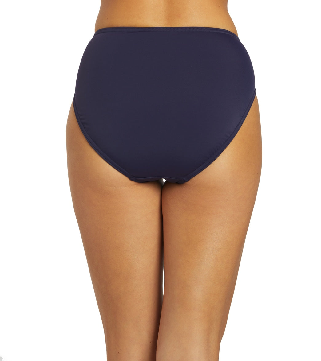 Fit4U Solid High Waist Bikini Bottom
