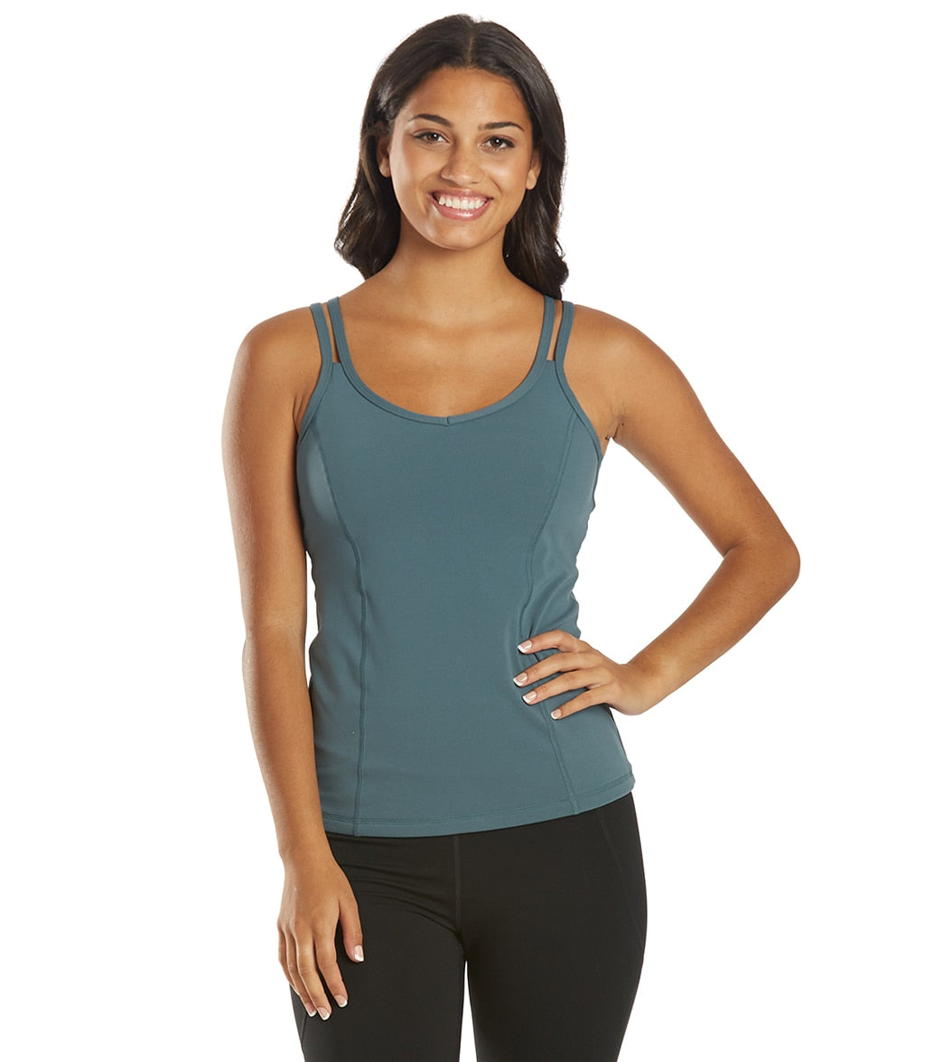 Everyday Yoga Radiant Solid Strappy Back Support Tank