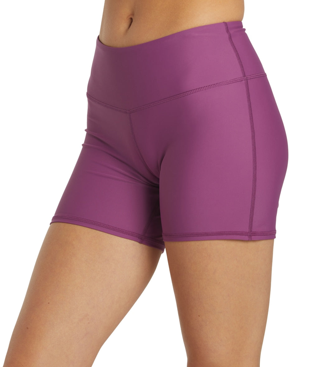 Sporti Active Solid 4.5" inseam Swim Short