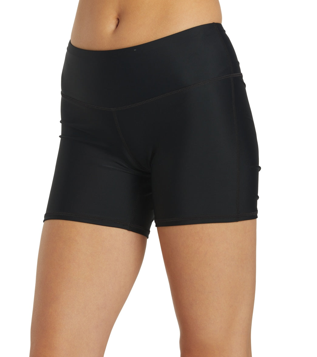 Sporti Active Solid 4.5" inseam Swim Short