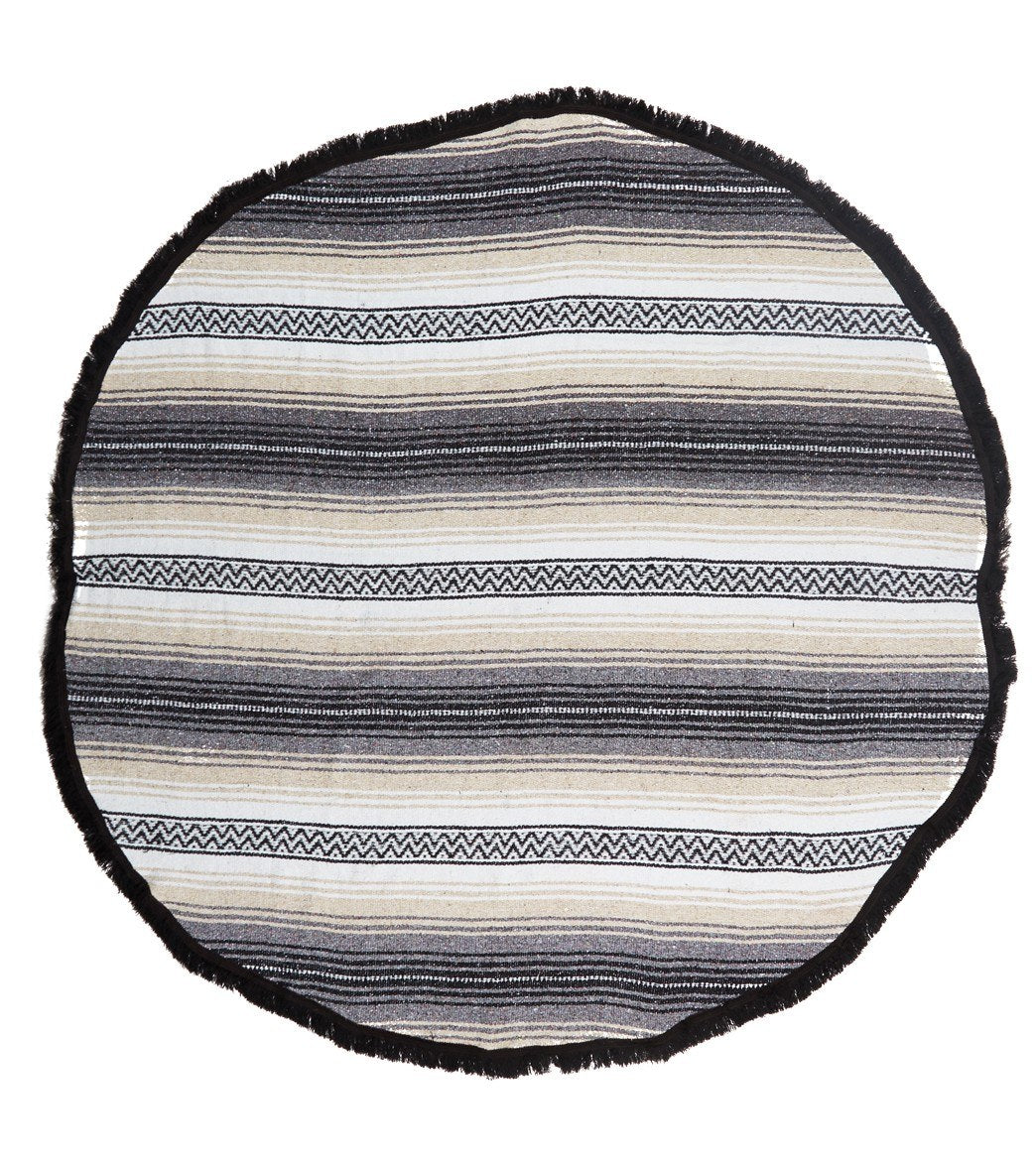 Wet Products Woven Round Beach Blanket