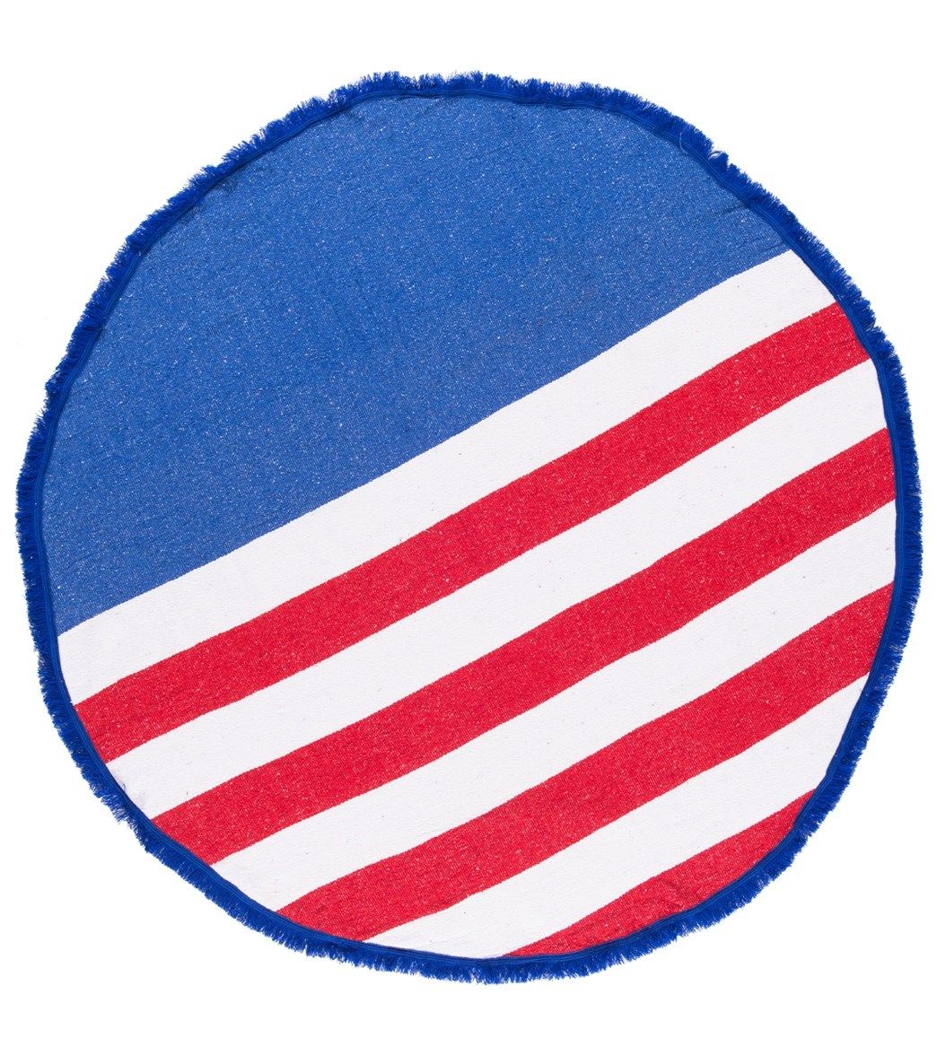 Wet Products Woven Round Beach Blanket