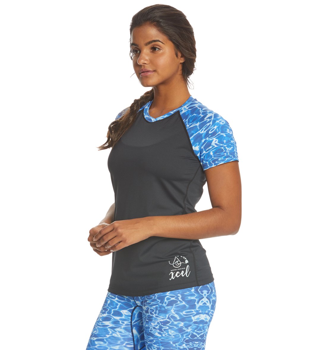 Xcel Women's Ocean Ramsey VentX Short Sleeve Rash Guard