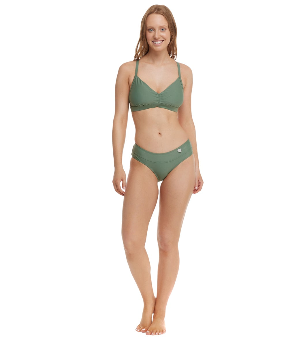 Body Glove Smoothies Drew Fixed Triangle Bikini Top (D/DD/E Cup)