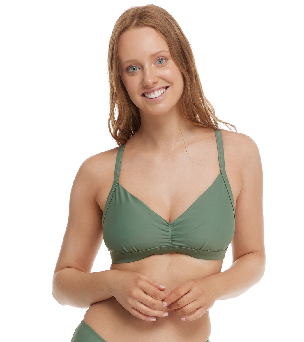 Body Glove Smoothies Drew Fixed Triangle Bikini Top (D/DD/E Cup)