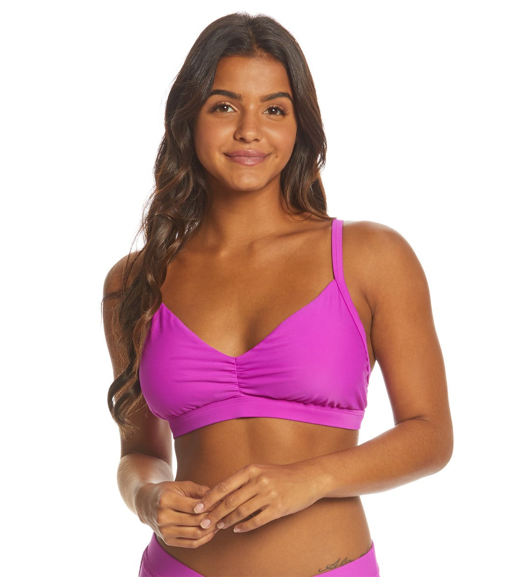 Body Glove Smoothies Drew Fixed Triangle Bikini Top (D/DD/E Cup)