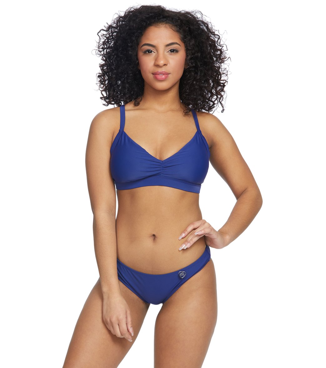 Body Glove Smoothies Drew Fixed Triangle Bikini Top (D/DD/E Cup)