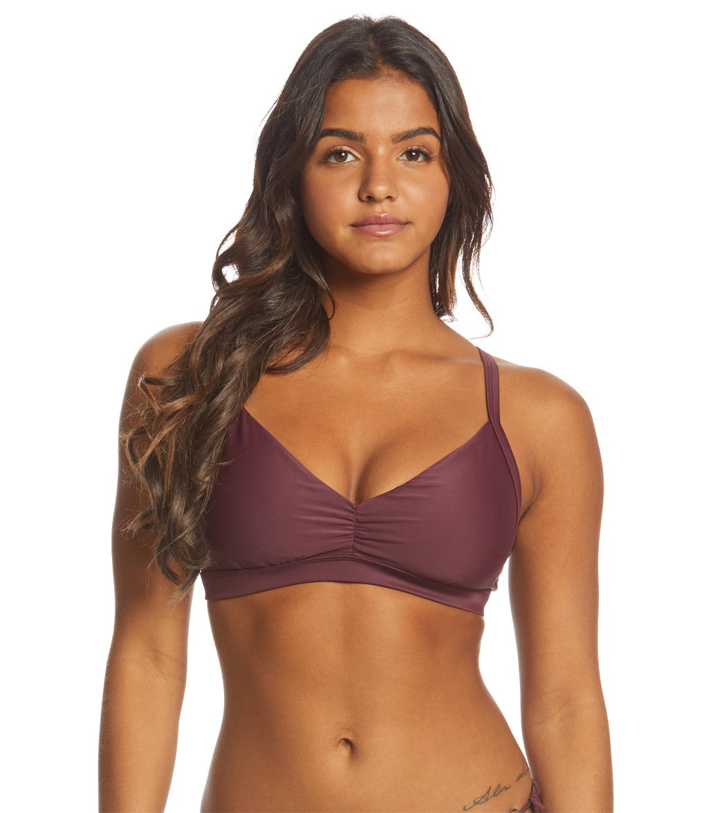Body Glove Smoothies Drew Fixed Triangle Bikini Top (D/DD/E Cup)
