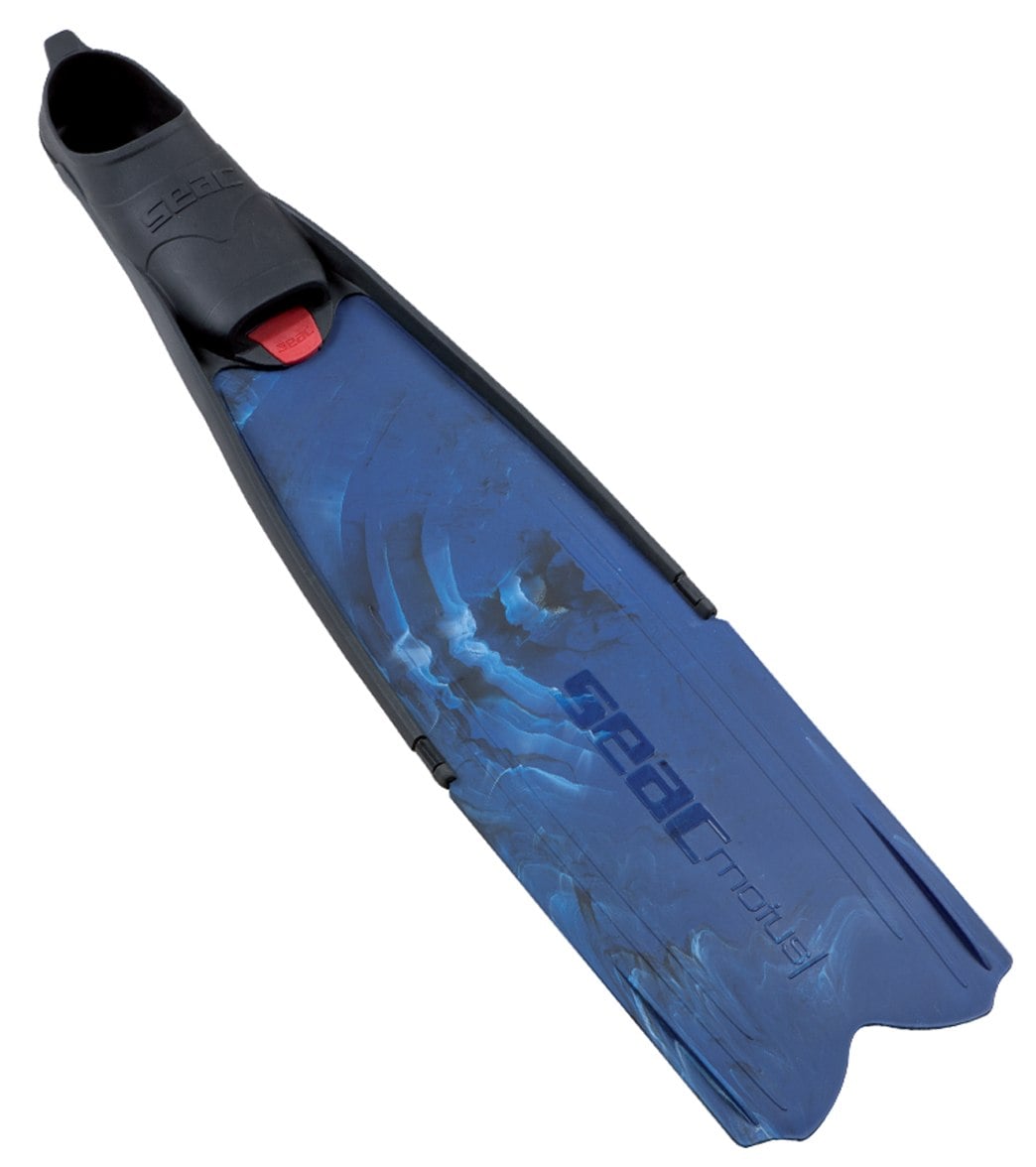 Seac USA Motus Camo Blue Free Dive Fins