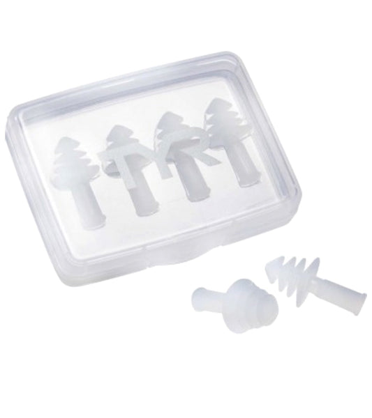 TYR Ergo Flex Ear Plugs 4Pk
