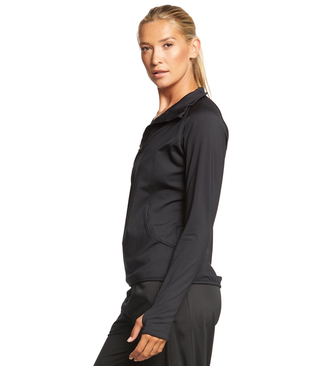 SwimOutlet Women's Sport-Tek® Sport-Wick® Stretch 1/2-Zip Pullover