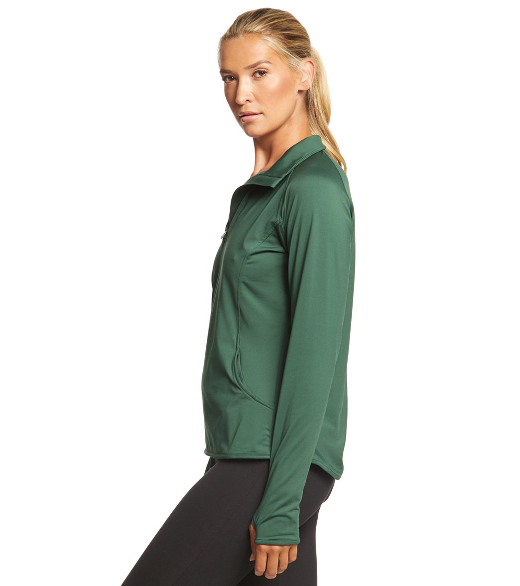 SwimOutlet Women's Sport-Tek® Sport-Wick® Stretch 1/2-Zip Pullover