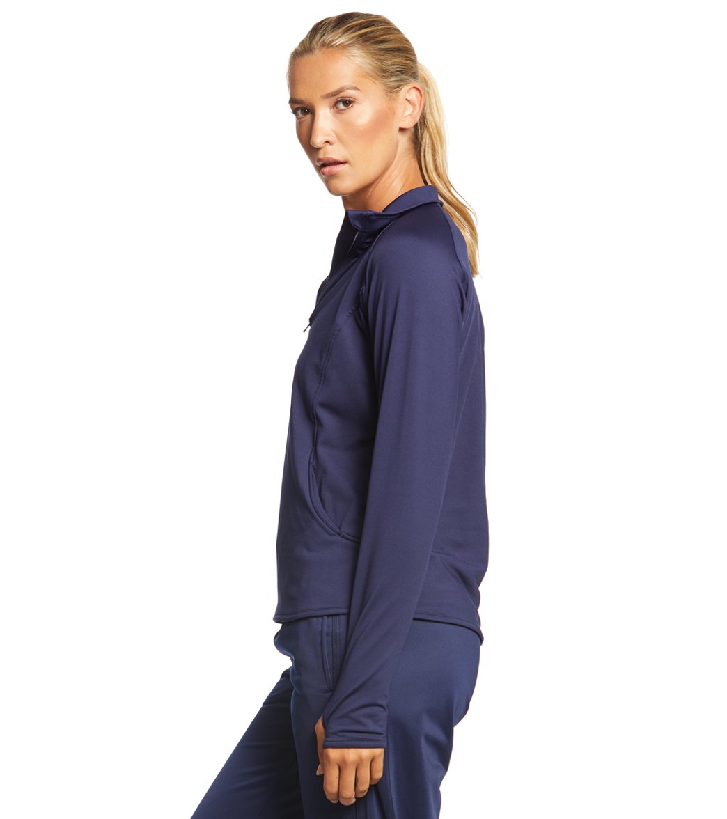 SwimOutlet Women's Sport-Tek® Sport-Wick® Stretch 1/2-Zip Pullover