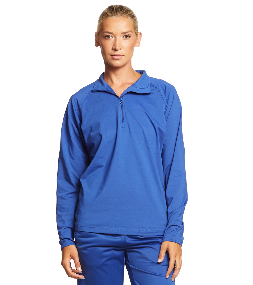 SwimOutlet Women's Sport-Tek® Sport-Wick® Stretch 1/2-Zip Pullover