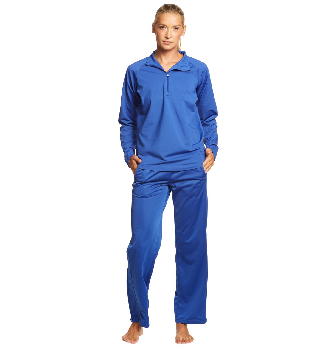 SwimOutlet Women's Sport-Tek® Sport-Wick® Stretch 1/2-Zip Pullover