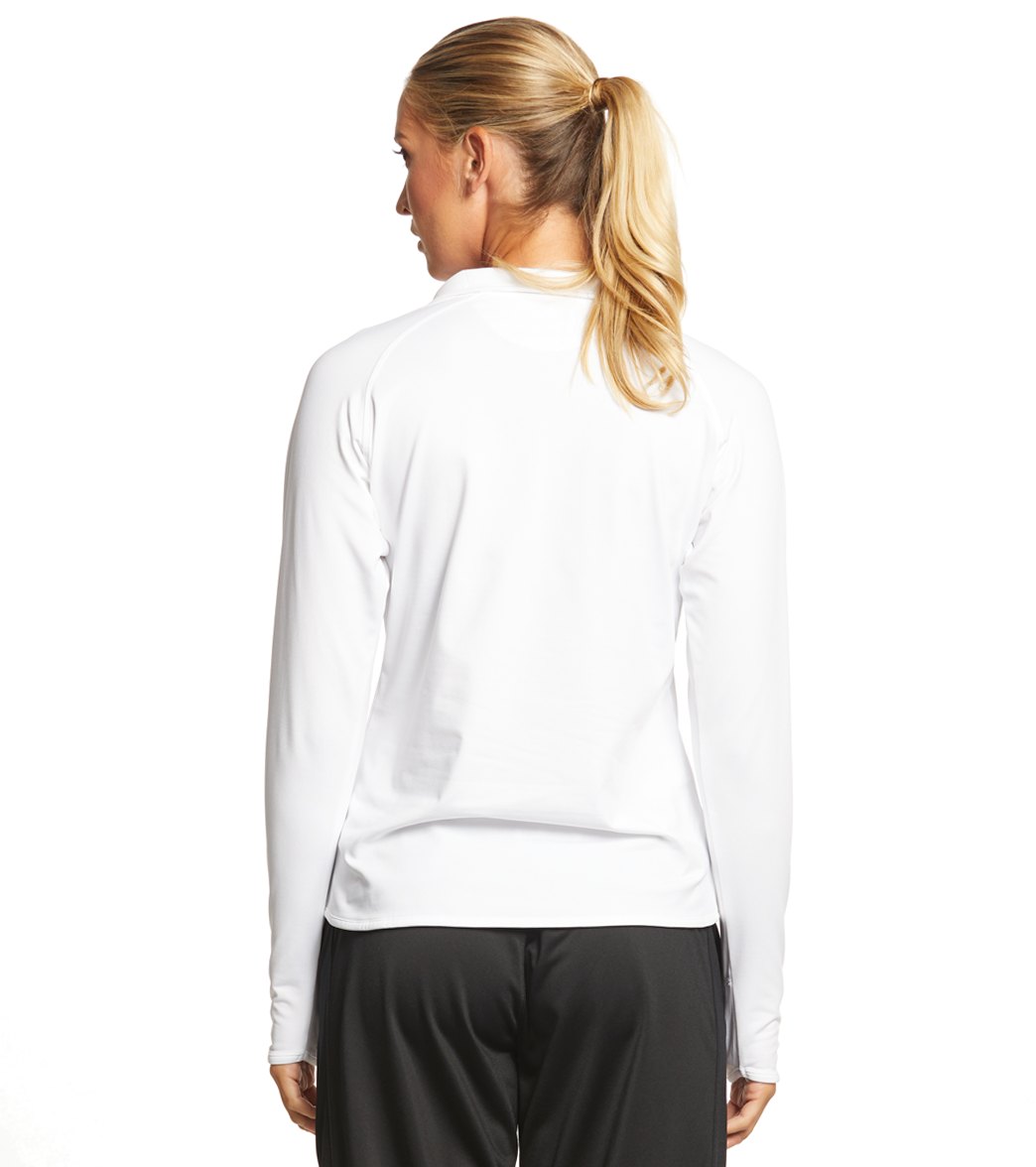 SwimOutlet Women's Sport-Tek® Sport-Wick® Stretch 1/2-Zip Pullover
