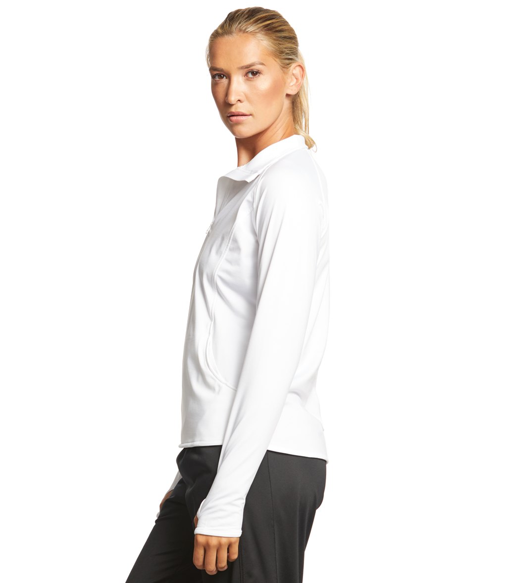 SwimOutlet Women's Sport-Tek® Sport-Wick® Stretch 1/2-Zip Pullover