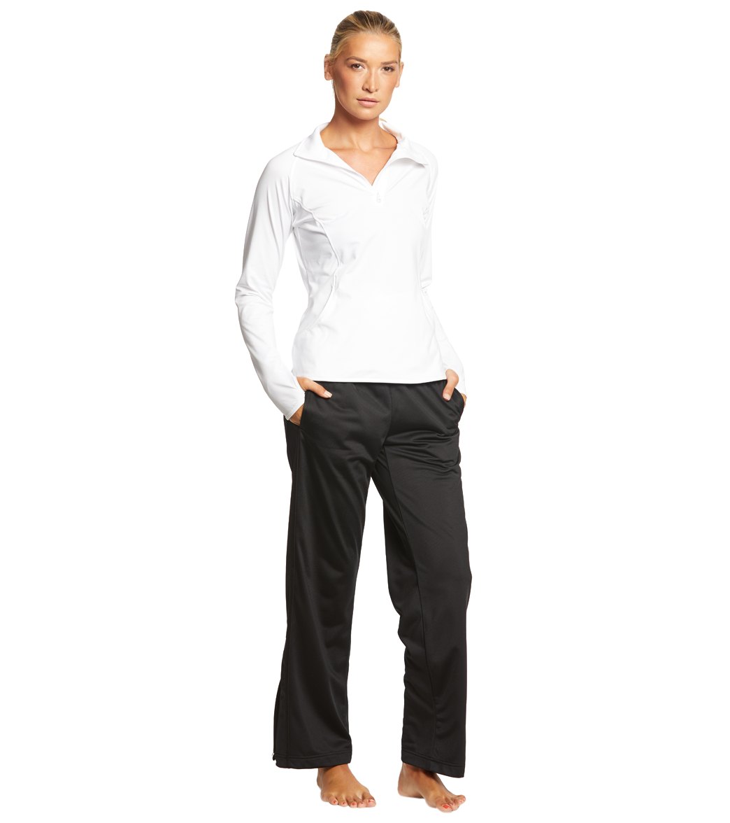 SwimOutlet Women's Sport-Tek® Sport-Wick® Stretch 1/2-Zip Pullover