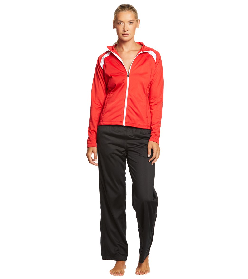 SwimOutlet Women's Sport-Tek® Tricot Track Jacket