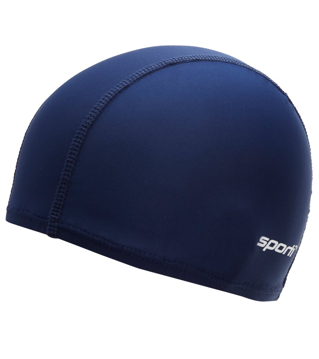 Sporti Polyester Spandex Swim Cap