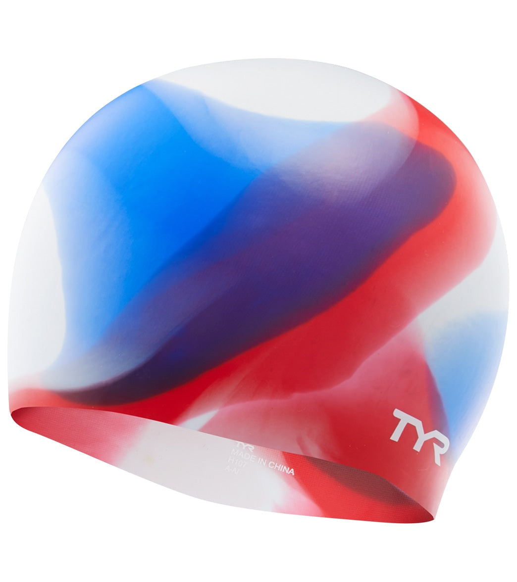 TYR Junior Tie Dye Swim Cap