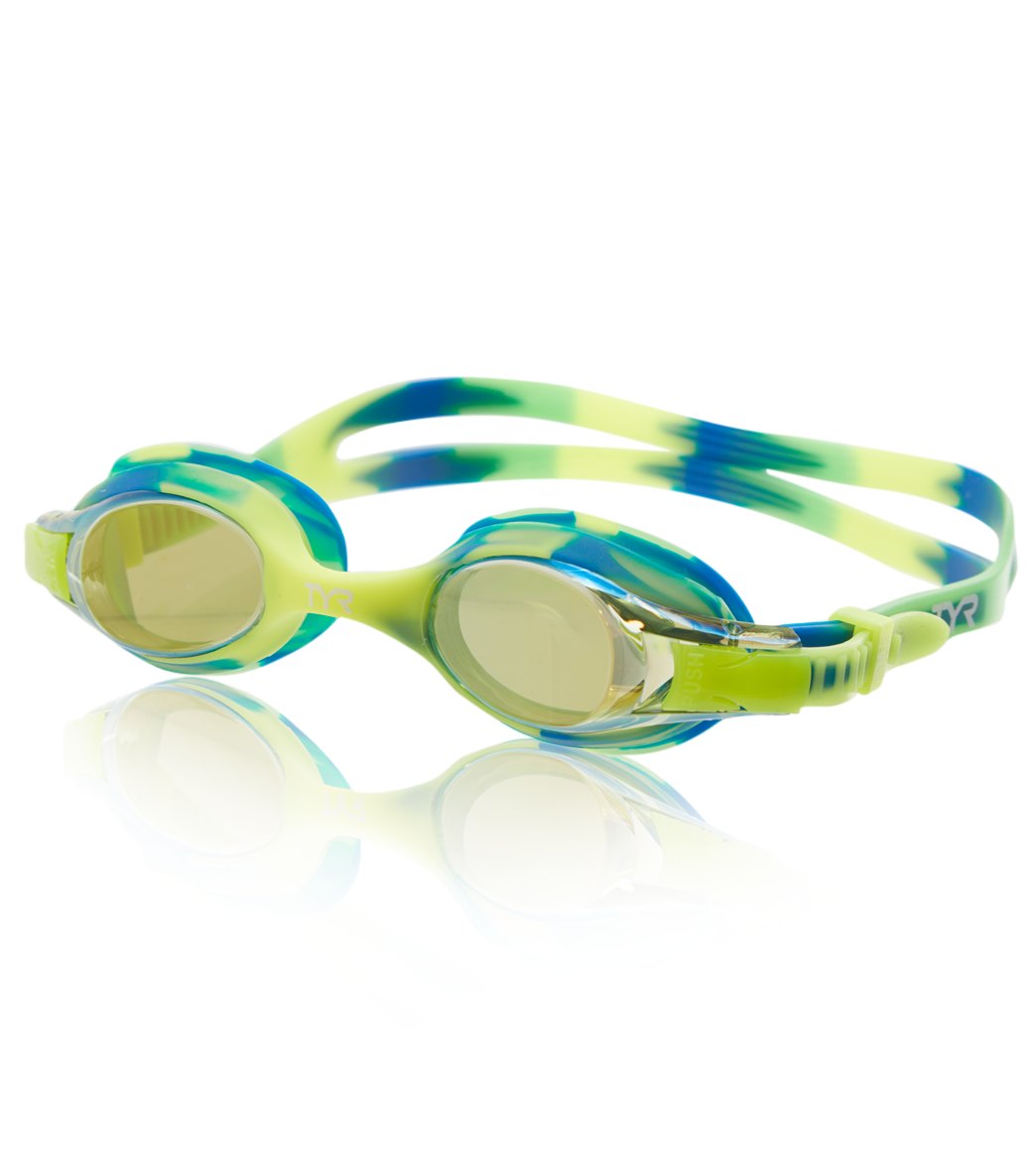 TYR Swimple Tie Dye Mirrored Kids' Goggle