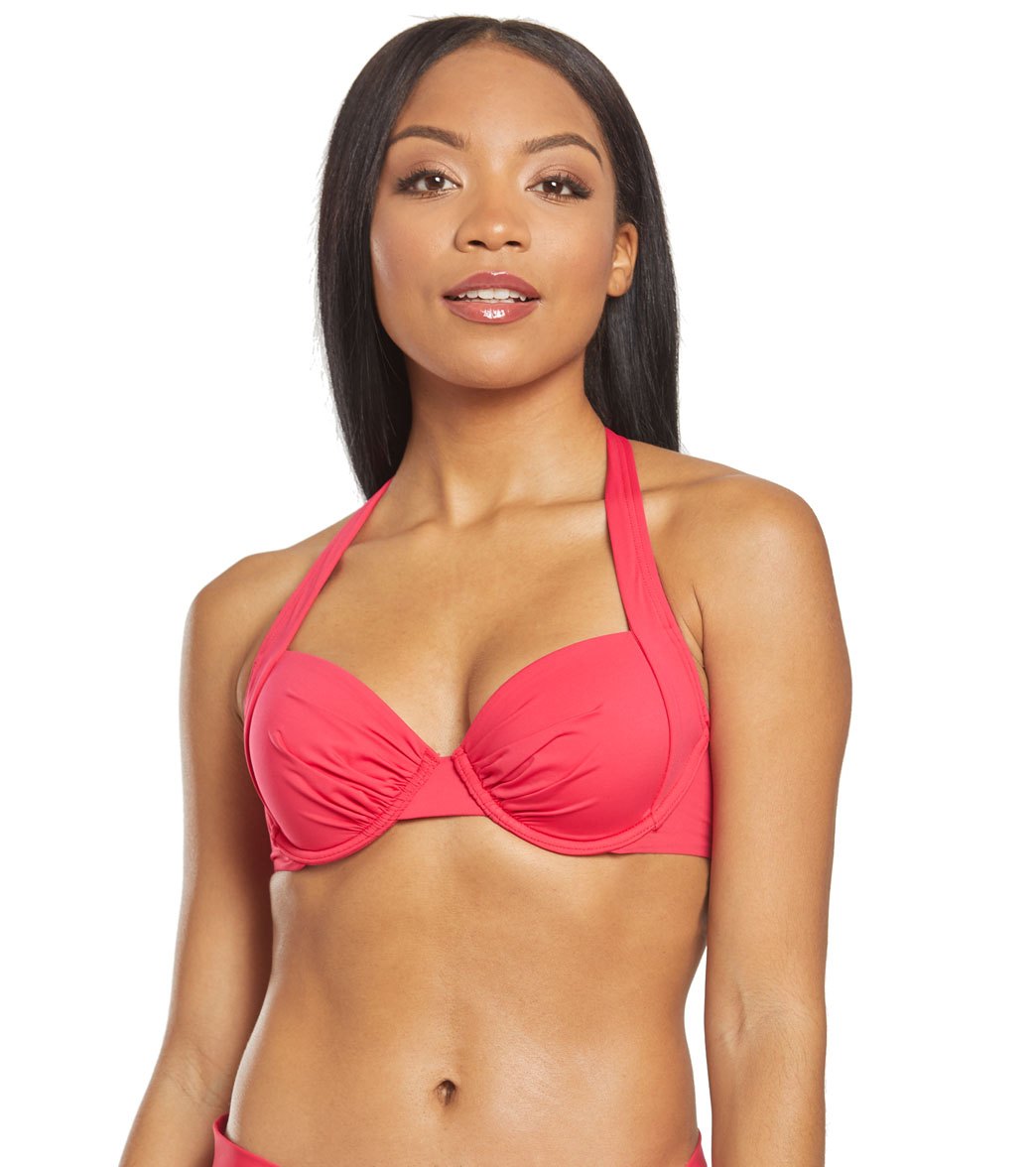 Tommy Bahama Pearl Solids Bikini Top (B-DD Cup)